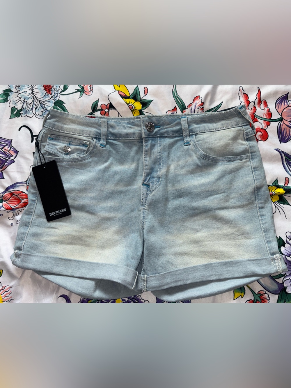 True Religion Jayde SN MR Flap Short